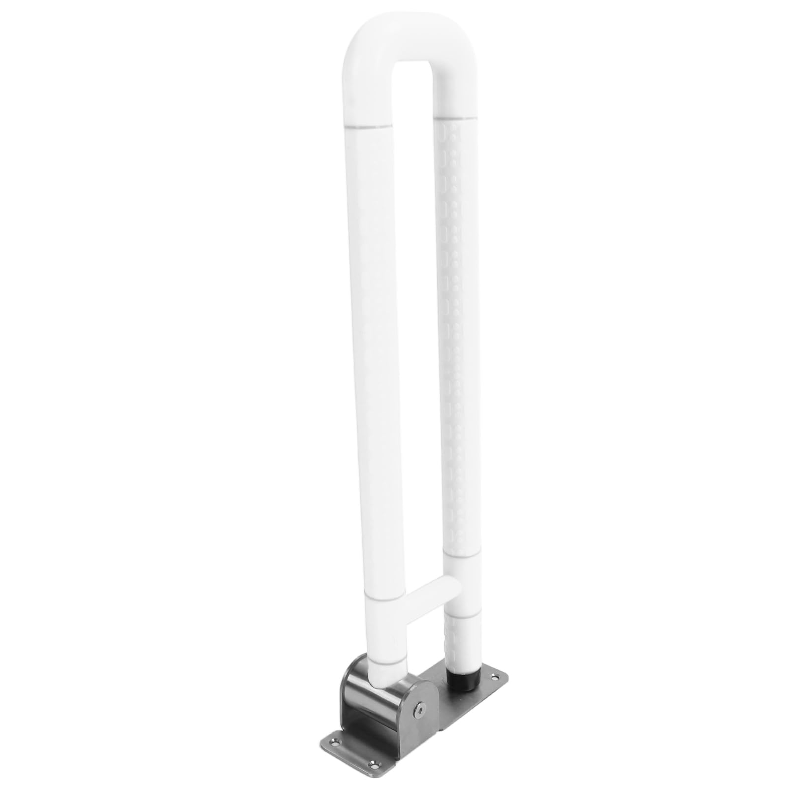 Naroote Składana Poręcz Toaletowa, Wspornik ze Stali Nierdzewnej (WHITE)