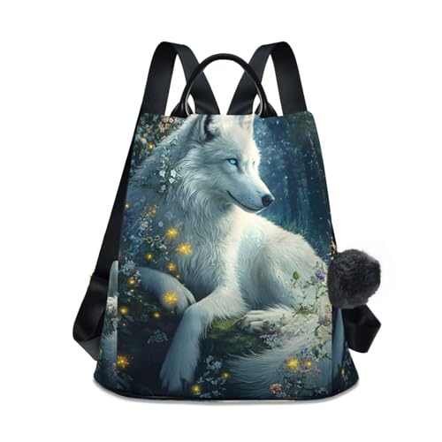 Mochila antirrobo de lobo para mujer el regalo original para viajeras modernas