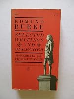Edmund Burke: Selected Writings And Speeches B001463UJW Book Cover