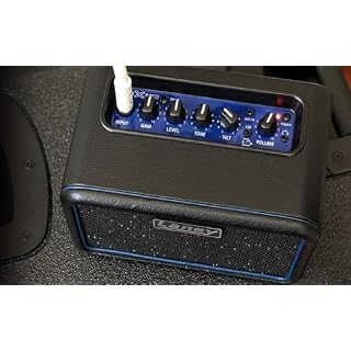 Laney MINI-BASS-NX – Battery Powered Bass Guitar Combo with Smartphone Interface – Nexus Edition , Black , Small - Les Beatles, Paul McCartney, John Lennon, RIngo Starr, George Harrison Laney MINI-BASS-NX - Battery Powered Bass Guitar Combo with Smartphone Interface - Nexus Edition , Black , Small – Image 5