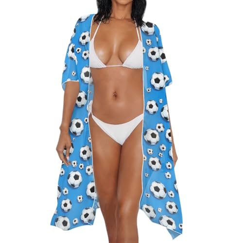 Cárdigan largo tipo kimono para mujer holgado que cubre con estilo 2