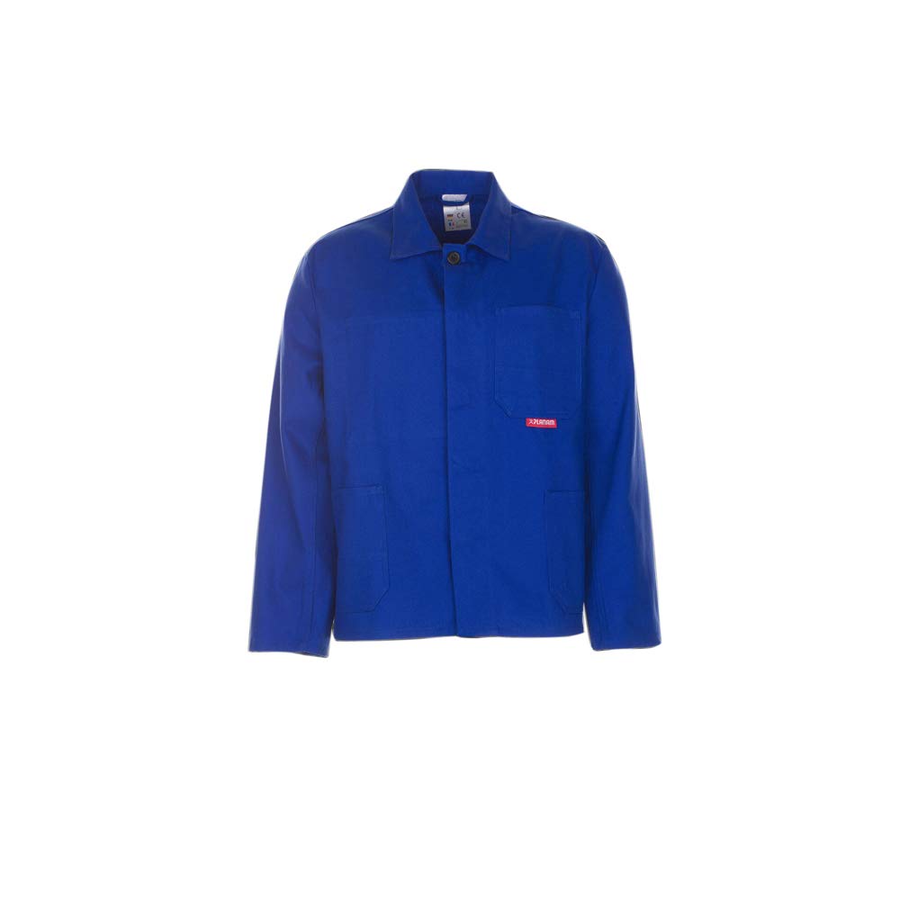 Planam Arbeitsjacke, Farbe: Kornblumenblau/schwarz