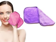 Abschminktücher Microfaser - Abschminkpads Waschbar - Microfaser-Kosmetiktücher - Make Up Entferner Tuch - Abschminktücher Waschbar - Gesichtsreinigung - Gesichtspflege Set - Kosmetik - Beauty
