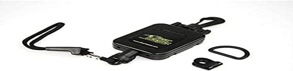 Hammerhead Industries Gear Keeper CB MIC KEEPER Retractable Microphone Holder RT4-4112 – Features Heavy-Duty Snap Clip Mount, Adjustable Mic Lanyard and Hardware Mounting Kit - Made in USA – Black : Musical Instruments