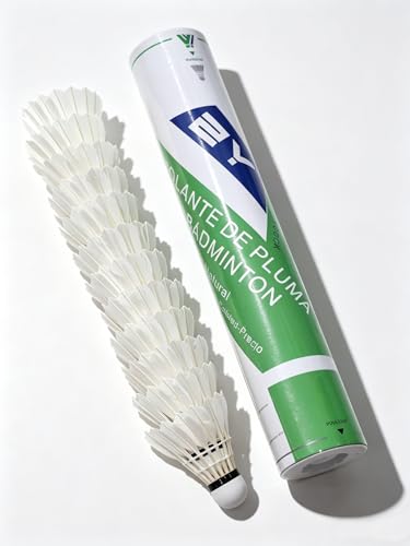 2Y Natural Feather Shuttlecocks 12 Pack