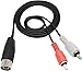 Produktbild zdyCGTime 7 Poliger zum 2 Cinch-Kabel Verlängerungskabel,2 RCA Männlich auf DIN 7 Poliger Kabel Männlich Audio Stecker,Kompatibel mit Bang & Olufsen B & O, Naim, Quad. Stereoanlage (1 M).