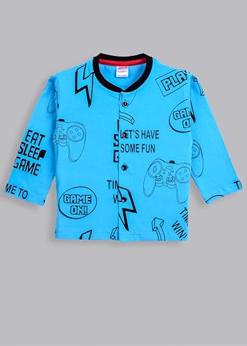 Image of 3BROS BodySuit /Dress for Boys /Girls Full Pajama & Casual Full Sleeves Night Suit Top Combo Kids Set