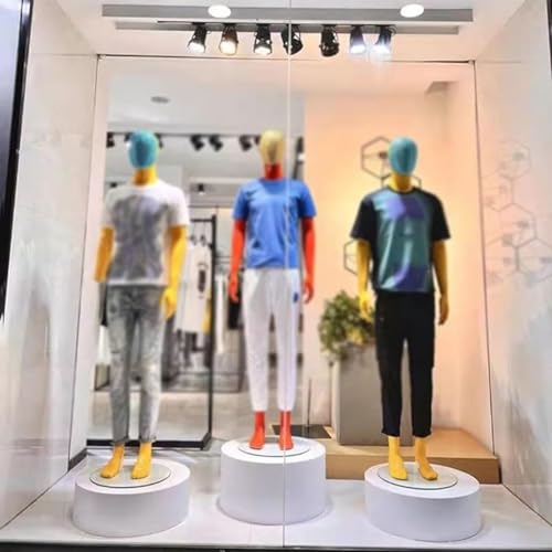 Piedistallo per live streaming, elegante piedistallo cilindrico per abbigliamento, manichino, scarpe e borse, decorazione per eventi, dimensioni 50 x 20 cm