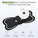 MASTOGO Wireless TENS Unit Electrodes Pads 4 TENS Unit Replacement Electrodes Pads Size 7.2