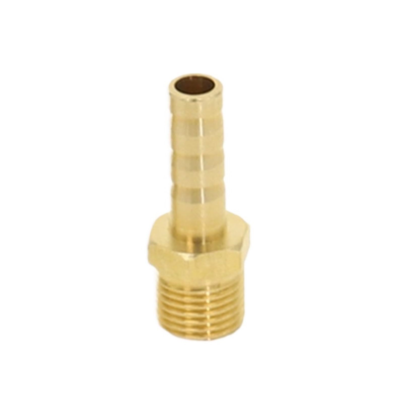 Epaknhgd Men's 6Mm To M8x1 1Pc Brass Pipe Fitting 4Mm-12Mm Metric Thread Connector Joint
