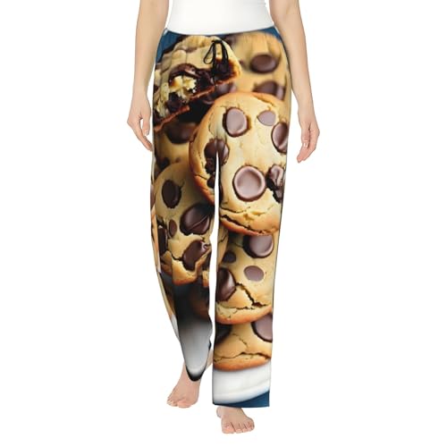 Pantalon de pyjama chocolat et biscuits pour des soirées cocooning et douillettes