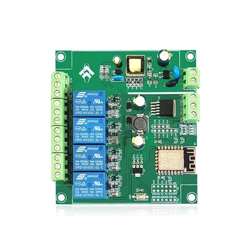 Módulo de relé inalámbrico ESP8266 de 4 vías: controle aparatos sin cables usando ESP-12F 2