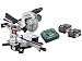 Produktbild Metabo KGS 18 LTX BL 254 AkkuKappsäge (18V 2x5.2Ah Li-Power Ladegerät ASC 55, mit Zugfunktion, Klasse M, Säge) 614254650