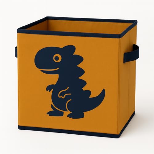 Image of Sopent Toy Organiser for Kids Room - Foldable Fabric Toy Storage Box, Baby Toy Box, Kids Organizer & Toy Storage Basket (10.6 Inch)
