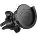 Air Vent Phone Holder for Socket Mount, pop-tech 360° Rotation Vent Clip Car Mount Silicone with Adjustable Switch Lock for Collapsible Grip/GPS Navigation & 3M Sticky Adhesive for Expanding Stand