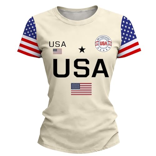 250 Anniversary USA Shirt Kids Patriotic Tshirt America 1776-2026 250th Anniversary Flag Shirts Independence Day Pullover Tee (Beige-E, 12-13 Years)