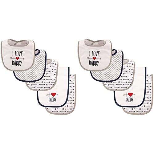 Image of Luvable Friends Bib and Burp Cloth Set