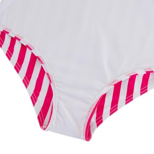 Image of Alakuoti Girls One Piece Swimsuits Cutout Ruffle Bathing Suit Quick Dry Beach Swimwear with Adjustable Strap 5-14 Years