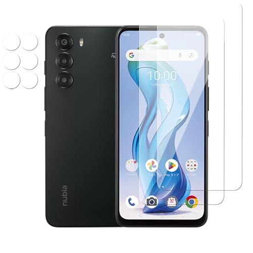 �y2+6���Z�b�g�zFor Nubia S 5G �t�B���� �f�B�X�v���C�ی�t�B���� �����Y�ی�t�B���� �����K���X�t�B���� �ySHANCHI�z�i2�X�N���[���ی�t�B����+6�����Y�ی�t�B�����j0.3mm �����z�� 2.5D���E���h�G�b�W���H �C�A�h�~/�w��