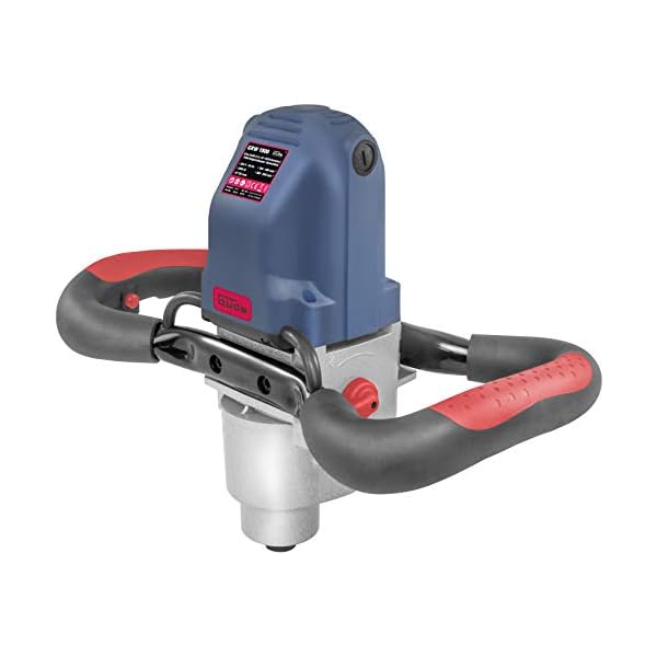 GÃ¼de RÃ¼hrwerk GRW 1800 (professioneller MÃ¶rtel- und FarbrÃ¼hrer, 1800 W, max. 700 1/min, elektronische Drehzahlregulierung, Soft-Start-Funktion, Schalter fÃ¼r Dauerbetrieb, 2 RÃ¼hrkÃ¶rbe, Test SEHR GUT) – Bild 5