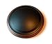 Kirsch 4.5â€ Contemporary Round Medallion Holdback, Color: Dark Oiled Bronze (1831516)