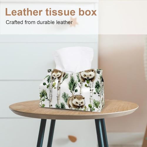 Housse de boîte à mouchoirs moderne pour comptoir de coiffeuse ordonné