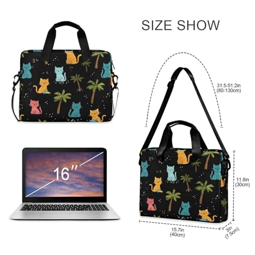 Maletín portátil con asa y correa para laptop 15.6'' miniatura 5