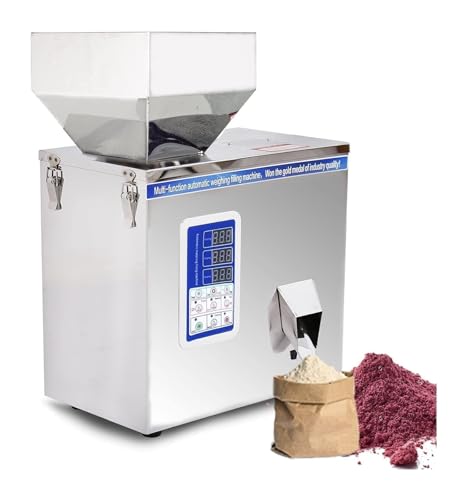 Macchina per il riempimento delle polveri, 1-200G macchina per il riempimento delle particelle, macchina per il subimballaggio delle polveri, distributore delle particelle di polvere per semi di tè, g