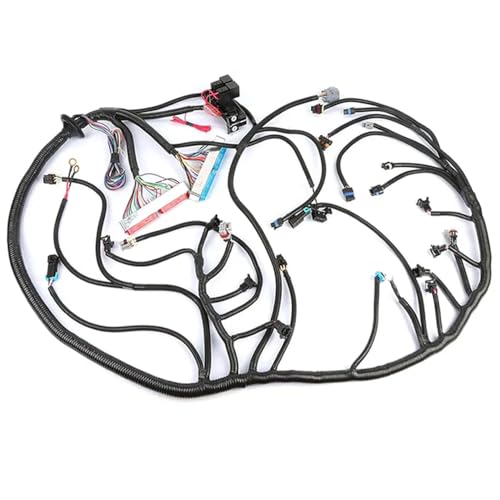 4L60E DBC Engine Wiring Harness Standalone Stand Alone fit for 1997-2006 GM LS1 4.8 5.3 6.0 L Vortec Engine Drive by Cable Throttle Body