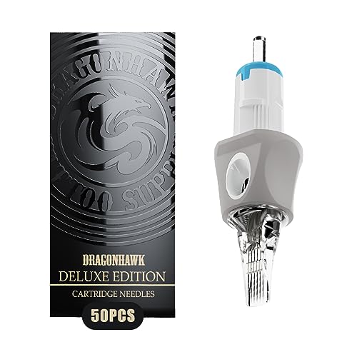 Image of Dragonhawk Tattoo Needles Cartridges 1009M 50 Count Bugpin Magnum Glide Extra Smooth Designed for a Close Smooth Hit