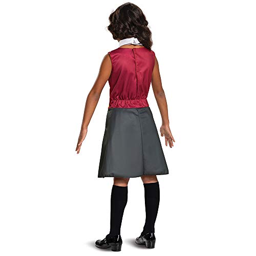 Image of Harry Potter Dress, Official Hogwarts Wizarding World Costume Outfit, Classic Kids Size Dress with Collar and Tie