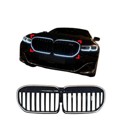 Kit pare-choc avant voiture pour Série 7 G11 G12 : calandre et éclairage
