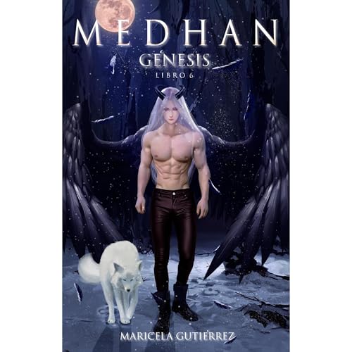 MEDHAN Audiolibro Por Maricela Guti&eacute;rrez arte de portada