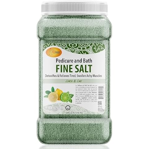 SPA REDI - Detox Foot Soak Pedicure and Bath Fine Salt Cover