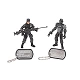 True Heroes Soldier 2-Pack- Steel/Ghost