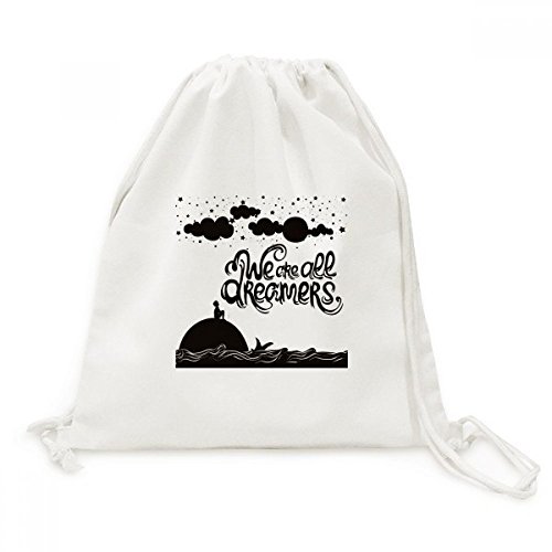 Sac à provisions noir et blanc en coton pour vos sorties quotidiennes en ville