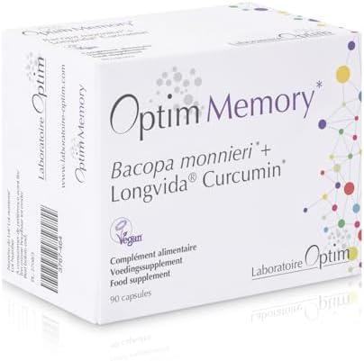 Bacopa Monnieri Gélules Brahmi - Curcuma curcumine Longvida - 90 ...