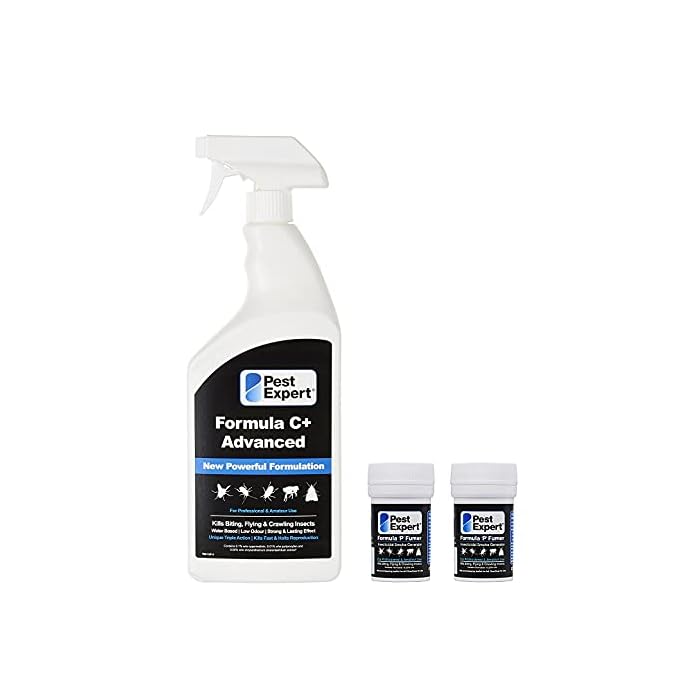 Buy Cluster Fly Killer Spray 1ltr and Attic Fly Killer Smoke Bombs Twinpack 3.5g Formula ‘C