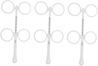 SOLUSTRE 3 Pçs Acessórios Para Óculos Optometria Lente De Teste Optometria Flipper Oftálmico Flips Ajustáveis Lente De Teste Plástico Flipper Óptico Ajustável Optometria Flipper Conjunto