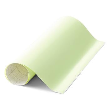 Cricut Removable vinyl glows in the dark, 61cm, self-adhesive vinyl roll, for cutting machine use, 2009582 white