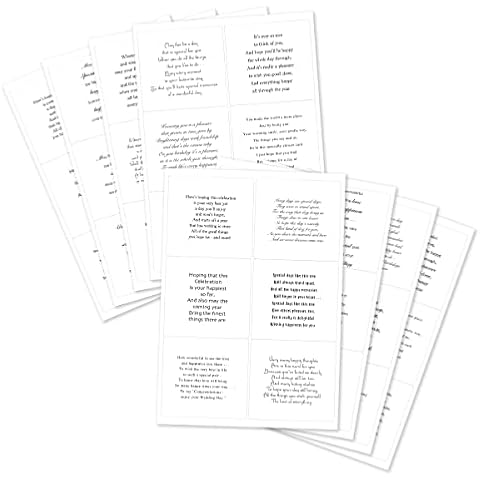 Kanban Crafts 'Wonderful Days Peelable Verses' - 48 Stickers of Verses for Card Making on Eight Transparent Adhesive Sheets, by Katy Sue Cover