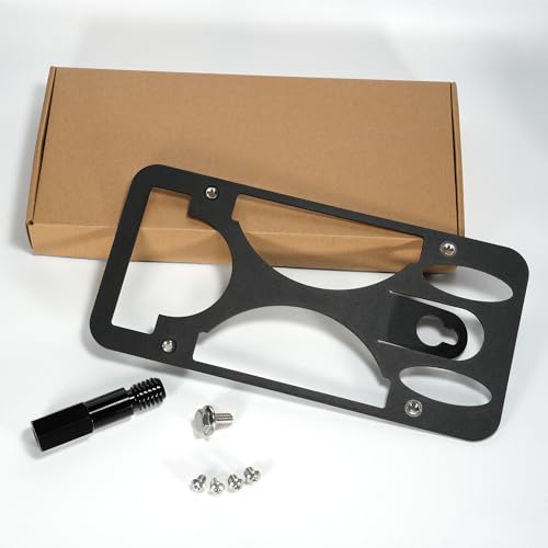 License Plate Holder Front Bumper Mount Bracket Compatible with WRX/STI 2015-2016 No Drilling Installs in Seconds,Front Bumper License Plate Mounting Kit by kasnow - Image 9