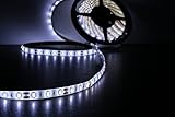 MARSWALLED LED Strip Lights High CRI 80+ SMD5630 Waterproof-Pure White