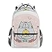 Produktbild LIUBT Niedliche Katze mit Baby Casual Rucksack Student Schultasche Reisen Wandern Camping Laptop Daypack