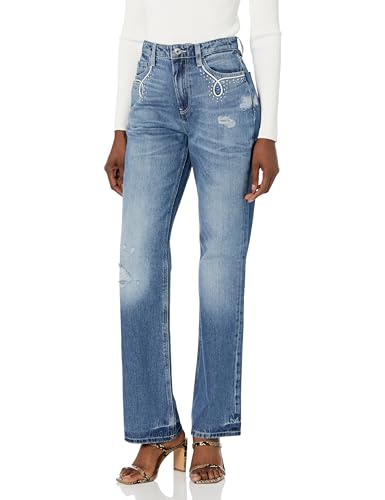 GUESS Women's 80s Straight