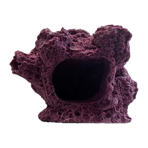 Ocean Aquaria 7 Hole Barnacle Cave frag Rock sandbed Base
