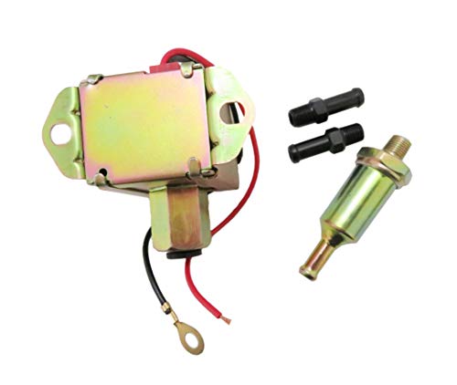 JEM&JULES Electric Fuel Pump With 12 Volt 2-4 PSI Low Pressure 12V Universal New