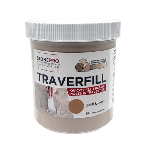 StonePro Traverfill Travertine Hole Filler Dark 1lb