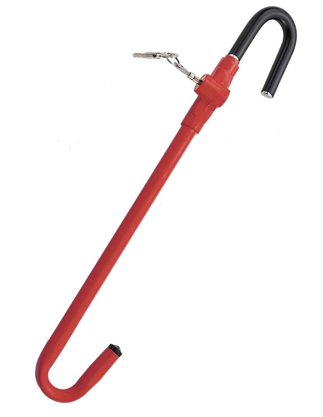 Car Anti Theft Steering Wheel Lock Security System with 2 Keys Compatible with Kia Seltos Facelift 2023