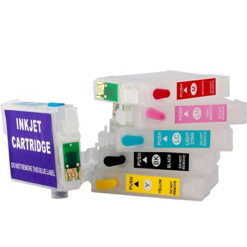 Cartouche rechargeable d'encre vide compatible imprimante 700 800 avec puce ARC réinitialisable